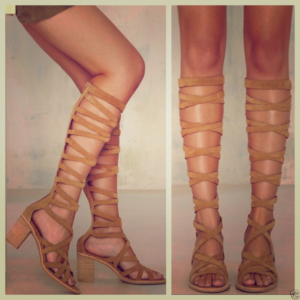 Jeffrey Campbell Suede Enyo MH Heels
